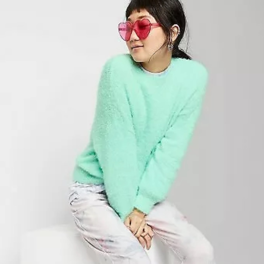 Wild Fable Aqua Sweater Size Small